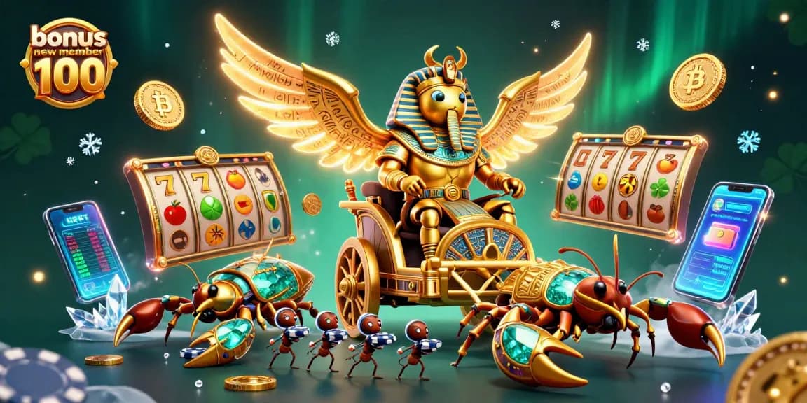 Menang dengan bonus new member 100 di situs slot, meriahkan permainan dengan jackpot!
