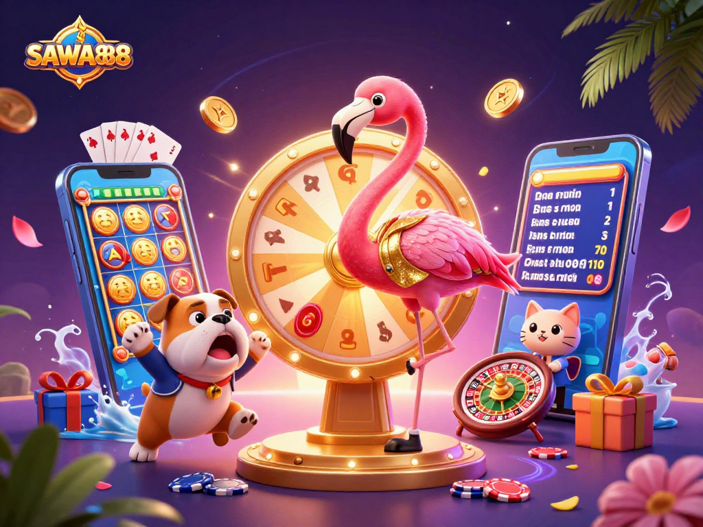 Experience SAWA888 excitement with a colorful slot game and thrilling prizes!