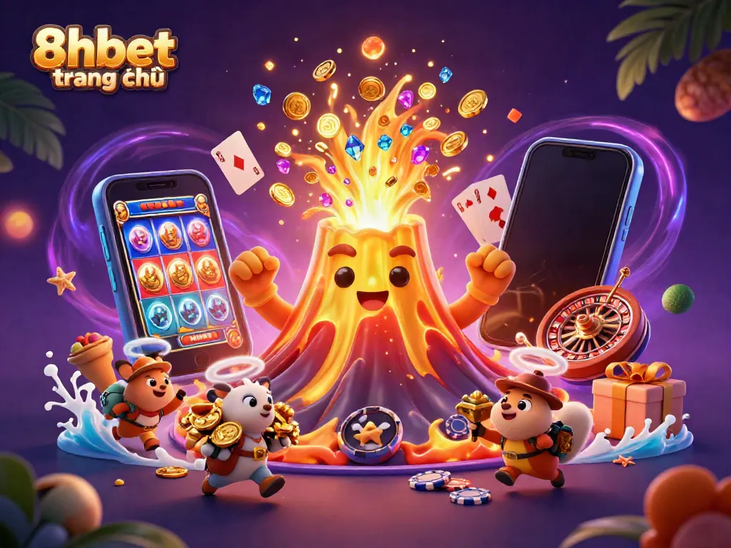Experience exciting rewards at 8xbet trang chủ with vibrant slot games and dynamic treasure elements.