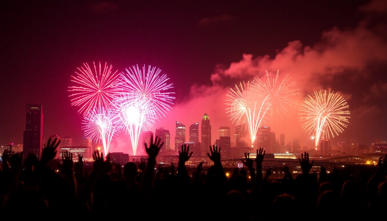 Experience the stunning manchester fireworks lighting up the skyline with vibrant colors.