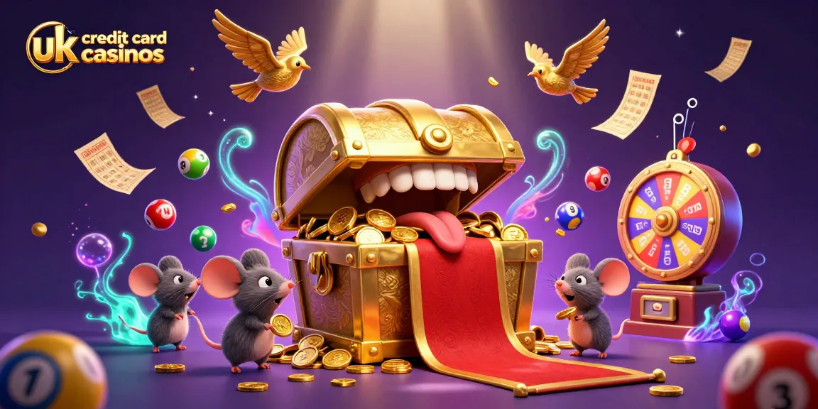 Engage with vibrant action in uk credit card casinos, showcasing themes of excitement and playful fortunes.