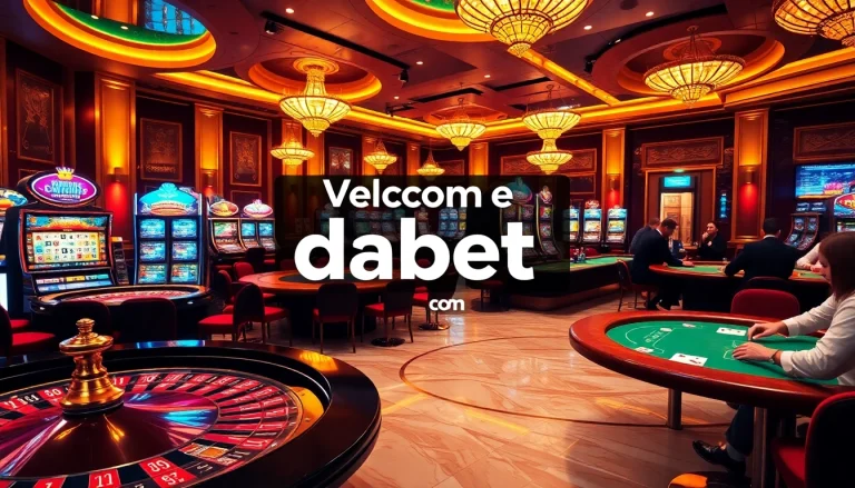 Experience the excitement of casino gaming at dabet com with thrilling roulette, vibrant slots, and intense poker action.