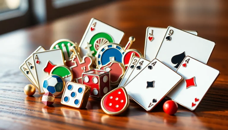 Create unique custom pins showcasing vibrant designs of gaming and sports elements.