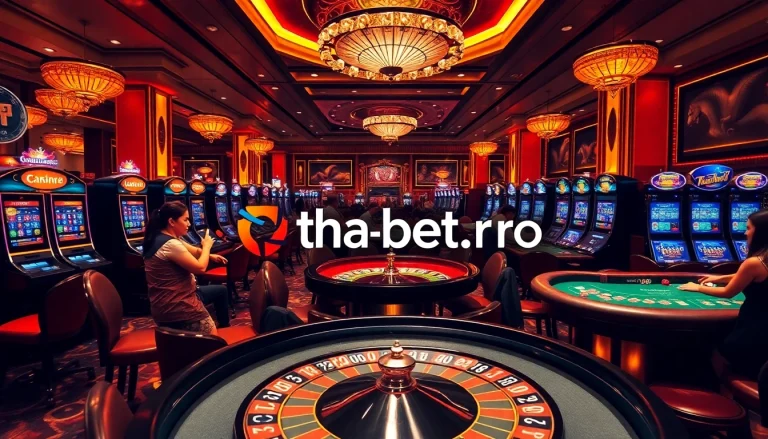 Experience thrilling gaming action at tha-bet.pro with vibrant casino games and player excitement.