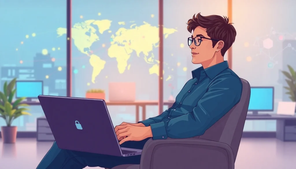 在现代工作环境中，快连VPN 用户安全连接全球服务器。