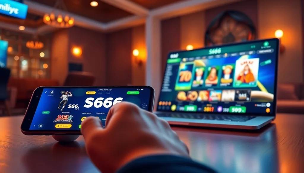 S666.nyc online gaming platform showcasing vibrant gaming options and user interaction.