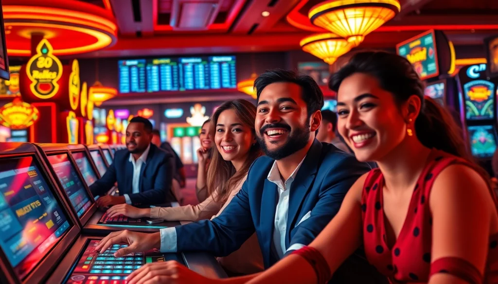 Experience excitement at tk88win.live with players engaged in thrilling online gambling.