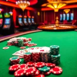 Experience the thrill of high-stakes gaming with kjc xx88 at an elegant casino table filled with excitement.