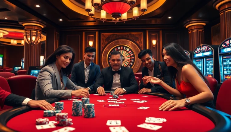 Experience the thrill of high-stakes gaming at https://gamemanclub.wiki amidst vibrant tables and exciting casino action.