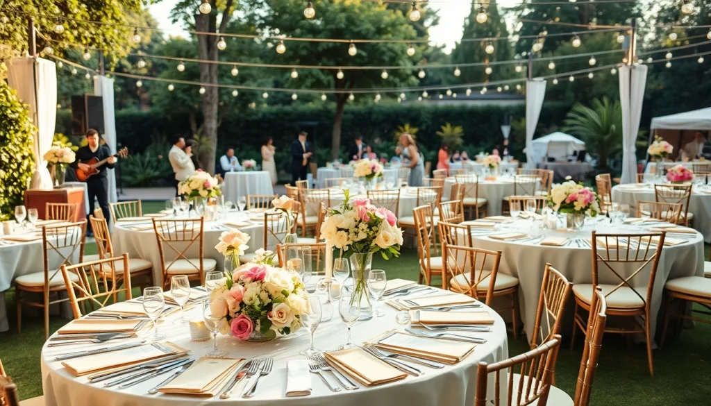 Premium Event Hire Solutions for Weddings and Corporate Events